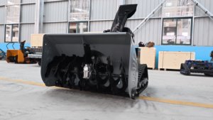 100-Typ RC Schneefräse Hocheffiziente Elektrische Orange Professionelle Schneefräse - Product Image 3