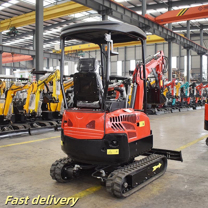 Affordable Price 1800kg Small Diesel Excavation Machine for Municipal, Orchard, Trenching and Farm Applications Excavator