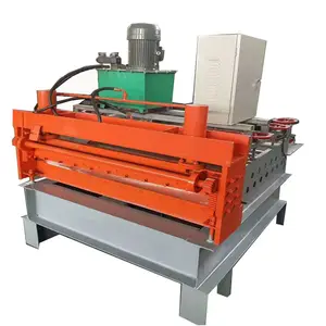 Hidrolik metal sarma düzleştirici tesviye kesme makinası ince bobin decoiler düzleştirici dilme makinesi