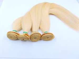 Grade 9A 10A Wholesale 22 Inch 613 Virgin Brazilian Hair Bundles Cuticle Aligned <b>Skin</b> Weft Natural Color <b>Raw</b> Human Hair - Product Image 4