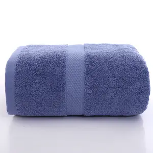 QUNZHEN Factory Wholesale Custom White Set Luxury Hotel Towels Luxury Cotton Bath Towels