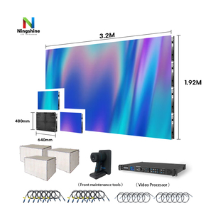 แผงไฟ LED ในร่มแบบเต็มสี SMD 640x480มม. แผงไฟ LED ติดผนังหน้าจอ LED แบบ HD - Product Image 3