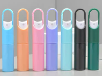 ANLN 20ml Macaron Couleur Mini Atomiseur Cosmétique Vide Fine Brume En Plastique Vaporisateur De Parfum avec Pompe Scellant Forme De Cylindre