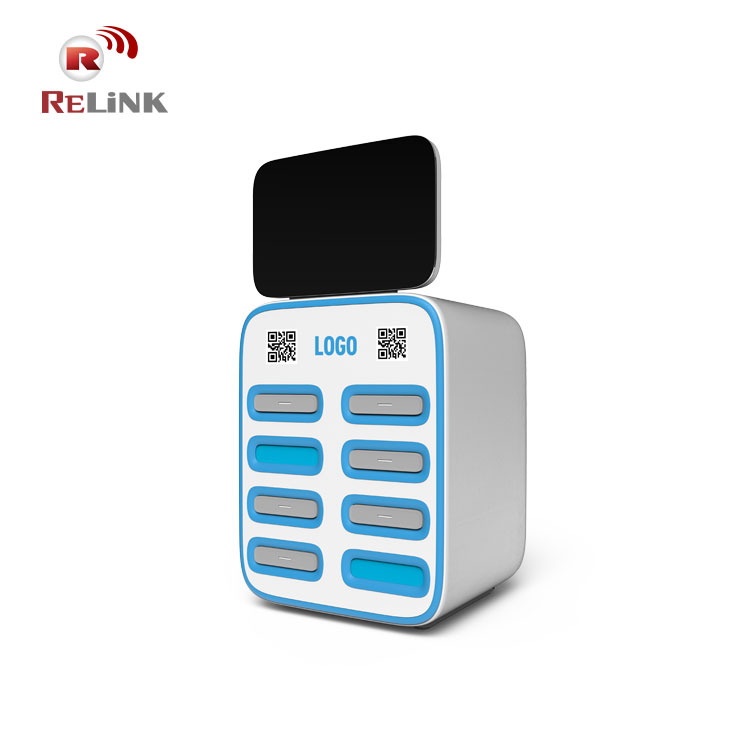 Сканирование qr-кода портативная зарядная станция для сотового телефона powerbank sharing