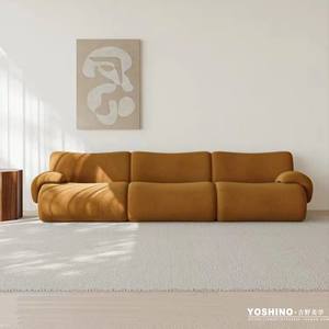 Sofá Modular de Tela Negra, Forma Semicircular, Relleno de Espuma, Muebles para Sala de Estar - Product Image 2