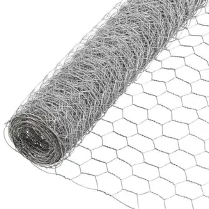 Leadwalking China Fine Chicken Wire Mesh Manufacturers Mild Steel Wire Material 1 Inch Mesh Galvanised Hexagonal Wire Netting