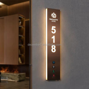 Plaque de porte d'hôtel de haute qualité DSYMBOL 2025, plaque de porte avec inscription DND pour hôtel, panneau de porte d'hôtel, panneau DND - Product Image 2