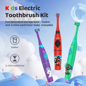 Cepillo de dientes eléctrico multiusos a pilas, resistente al agua IPX7, para limpieza diaria, para hombres, mujeres y niños - Product Image 1