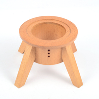 Servicios Personalizados de Fresado y Taladrado CNC para Componentes de Muebles de Madera de Haya, Acabado Natural con Pulido de Precisión