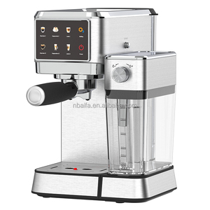 Aifa 2 en 1 Machines à café expresso et moulin à grains Nouveau style rétro Machine à café portable 20 bars avec fonction d'échauffement - Product Image 5