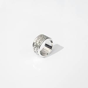 Bague en argent sterling 925 avec pierre précieuse, réglable, collection artisanale, bijoux en argent, bague simple, magnifique, au meilleur prix - Product Image 1