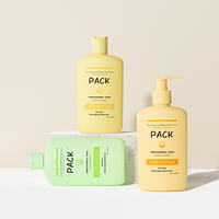 Emballage cosmétique personnalisé, flacon de 220 ml en PE avec pompe pulvérisatrice, impression sérigraphique, pour lotion, shampoing, après-shampoing, huile corporelle, crème