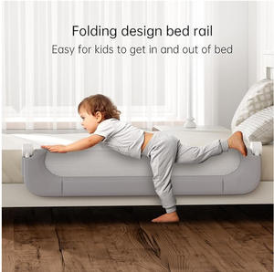 Barrière de <span class=keywords><strong>lit</strong></span> bébé <span class=keywords><strong>anti</strong></span>-<span class=keywords><strong>chute</strong></span>, barrière de <span class=keywords><strong>lit</strong></span> pour nourrissons, barrière latérale pour enfants, simple face - Product Image 4