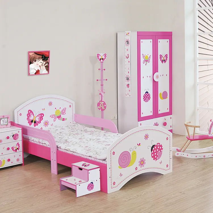 Schlafzimmer kinder Puppe Holz Puppe Bett Doppel Bett Kinder Bett