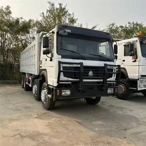 Camión volquete Howo, camión volquete 40t 6x4, camión volquete de cabina doble diésel de lujo a la venta