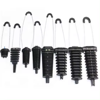 Câble DROP Tension d'ancrage Pince d'ancrage Pince d'ancrage de type cale de suspension Pince d'ancrage en plastique