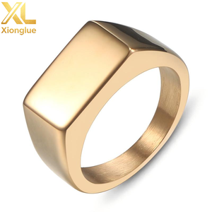 Jewelry <b>Ring</b> Stainless Steel 18K Gold Silver Black 316 Stainless Steel <b>Rings</b> Engraved <b>Name</b> Logo Custom Jewelry <b>Ring</b> - Product Image 1