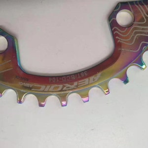 Oem Regenboog Mountainbike Ketting <span class=keywords><strong>Ring</strong></span> Aluminium Legering Fiets Crankset Schijf Ronde Ovale Ketting <span class=keywords><strong>Ring</strong></span> <span class=keywords><strong>Mtb</strong></span> Bcd96 Fiets Kettingblad - Product Image 4