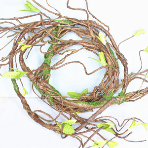 Otras Flores y Plantas Decorativas, Enredaderas de Espuma al por Mayor, Ramas de Árboles Artificiales de <span class=keywords><strong>Madera</strong></span> con Hojas Verdes para Decoración - Product Image 1
