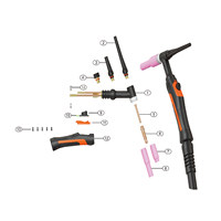 Zwo TIG18 — torche à souder TIG à l'argon, tête avec poignée Flexible et Valve, accessoires de bricolage