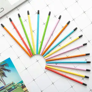 Perlengkapan Sekolah Warna S Ed Castell untuk Anak Kotak Kayu Set Pensil Warna untuk Hadiah