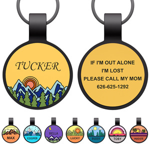 Индивидуальный дизайн, гравировка логотипа, водонепроницаемая бирка для животных с защитой от потери - Product Image 4