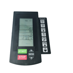 Console d'équipement de fitness multifonctionnelle pour machine à ramer et vélo d'appartement, avec écran LCD sans fil, <span class=keywords><strong>compteur</strong></span> de calories et fonctionnement sur piles AA - Product Image 1