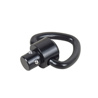 Adaptateur de fixation pour sangle à dégagement rapide QD avec bouton-poussoir