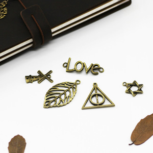 Pendentif rétro de <span class=keywords><strong>voyage</strong></span> pour carnet de notes, 50 pièces, breloques, accessoires Notebook, marqueur - Product Image 4
