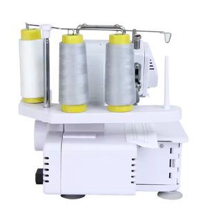 Máquina de Coser Eléctrica Portátil JUKKY JK257 <span class=keywords><strong>para</strong></span> el Hogar, Máquina de Coser Doméstica de 2 <span class=keywords><strong>Agujas</strong></span> con Alimentación Manual <span class=keywords><strong>para</strong></span> el Hogar - Product Image 5