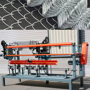 Hiệu suất cao dây lưới làm cho máy móc tự động Chuỗi liên kết hàng rào thiết bị - Product Image 4