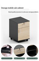 Bureau de travail moderne en bois de bouleau, poste informatique modulaire extensible et convertible, mobilier commercial sur mesure