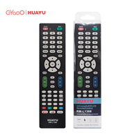 Télécommande universelle intelligente pour téléviseur HUAYU RM-014S++ RM-L1388 LED LCD avec fonctions sans fil Netflix