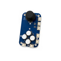Module de contrôleur de jeu Zetok PS2 Joystick JKM01, capteur de clavier à double axe 3.3V-5V pour kit de programmation électronique