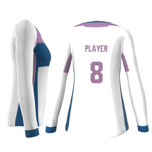 Bayan Allover baskılı voleybol formalar yüceltilmiş uzun kollu voleybol gençlik için giymek - Product Image 2