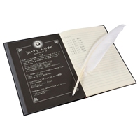 Carnet A5 Écologique en Cuir/PVC pour Cosplay Anime Death Note, Fait Main, avec Stylo Plume – Cadeau Idéal pour Étudiants (Vente en Gros)