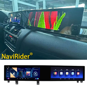 Écran double 21 pouces Auto Carplay pour BMW X3 X4 F25 F26 NBT CIC 2010-2017 GPS Navigation Autoradio Android Lecteur multimédia - Product Image 2