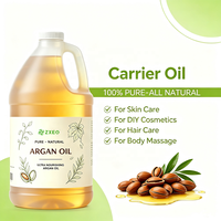 Huile d'Argan 100% Pure, Base Polyvalente pour Mélange d'Huiles Essentielles, Massage, Soins Corps, Peau, Cheveux, Savon DIY, Hydratant Naturel, Huile Porteuse