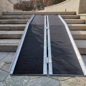 <span class=keywords><strong>Rampe</strong></span> pratique en aluminium pliable pour fauteuil roulant, <span class=keywords><strong>escalier</strong></span>, bus, pour chaise à roulettes, à vendre, livraison gratuite - Product Image 4