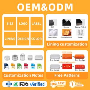 Boîte en fer blanc pour <span class=keywords><strong>caviar</strong></span>, chocolat et lait, 15g, 30g, <span class=keywords><strong>50g</strong></span>, 100g, 125g, 250g, 500g, recyclable, contenant alimentaire en métal - Product Image 6