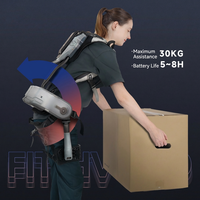 Exosquelette de soutien dorsal motorisé PRO avec assistance lombaire active pour les levages lourds, les travaux de flexion et les travaux industriels