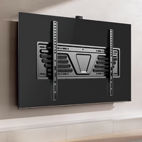 Economy LED LCD Flat Panel TV Soporte de montaje en pared Soporte de TV de acero fijo para pantallas de 32 ''-85'' para uso en la oficina