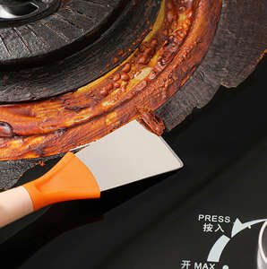 Pelle de nettoyage de cuisine multifonctionnelle deux en un pour nettoyer en profondeur les petits espaces Décontamination efficace des poêles et des toilettes - Product Image 6