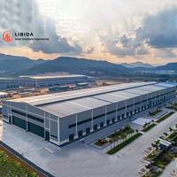 Edificio Prefabricado, Taller Prefabricado de Soldadura Metálica, Galpón Prefabricado, Estructura de Acero Industrial, Almacén Prefabricado