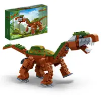 B6858 Banbao Jurassic Dinosaurus Bouwsteen Stelt Educatief Speelgoed Diy Monteren