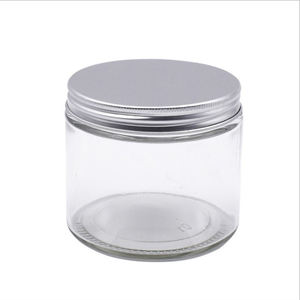 Reihey, lata de almacenamiento de vidrio transparente de 250ml, tarros de vidrio para conservas de boca regulares con tapas herméticas para mermelada de yogur - Product Image 5