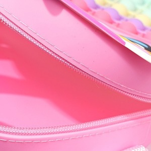 Zaino popolare per bambini con <span class=keywords><strong>unicorno</strong></span> Pop Push Bubble agitino sensoriale nuovo modello di cartone animato <span class=keywords><strong>borsa</strong></span> a tracolla per ragazze - Product Image 5