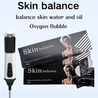 GlowSkin Black Kit Capsules de CO2 Rajeunissement de la peau Spa Nettoyage en profondeur Capsules d'oxygénation à bulles d'oxygène Co2 Pods