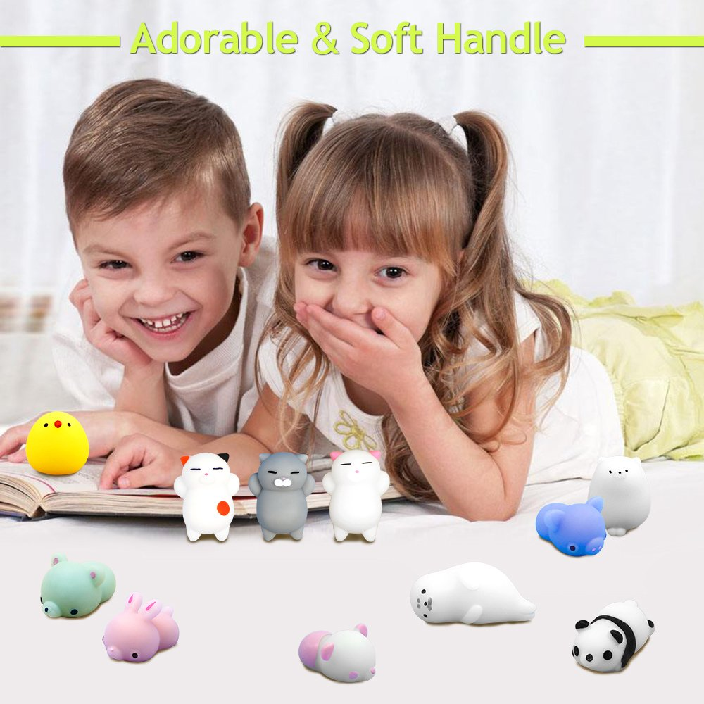 Kids mini squishy kawaii animal squishies squishy squeeze stress relief toys