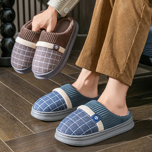 Nuevo producto Zapatillas para hombre zapatillas de Eva zapatillas cálidas zapatillas de felpa zapatillas de invierno Zapatillas de casa con alta calidad - Product Image 4